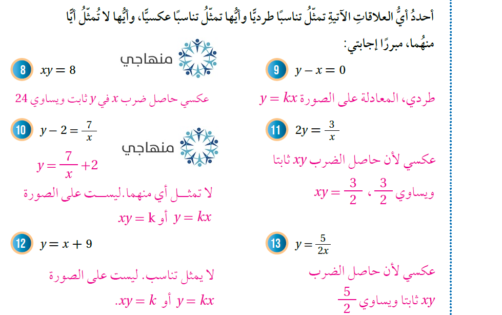 التناسب العكسي